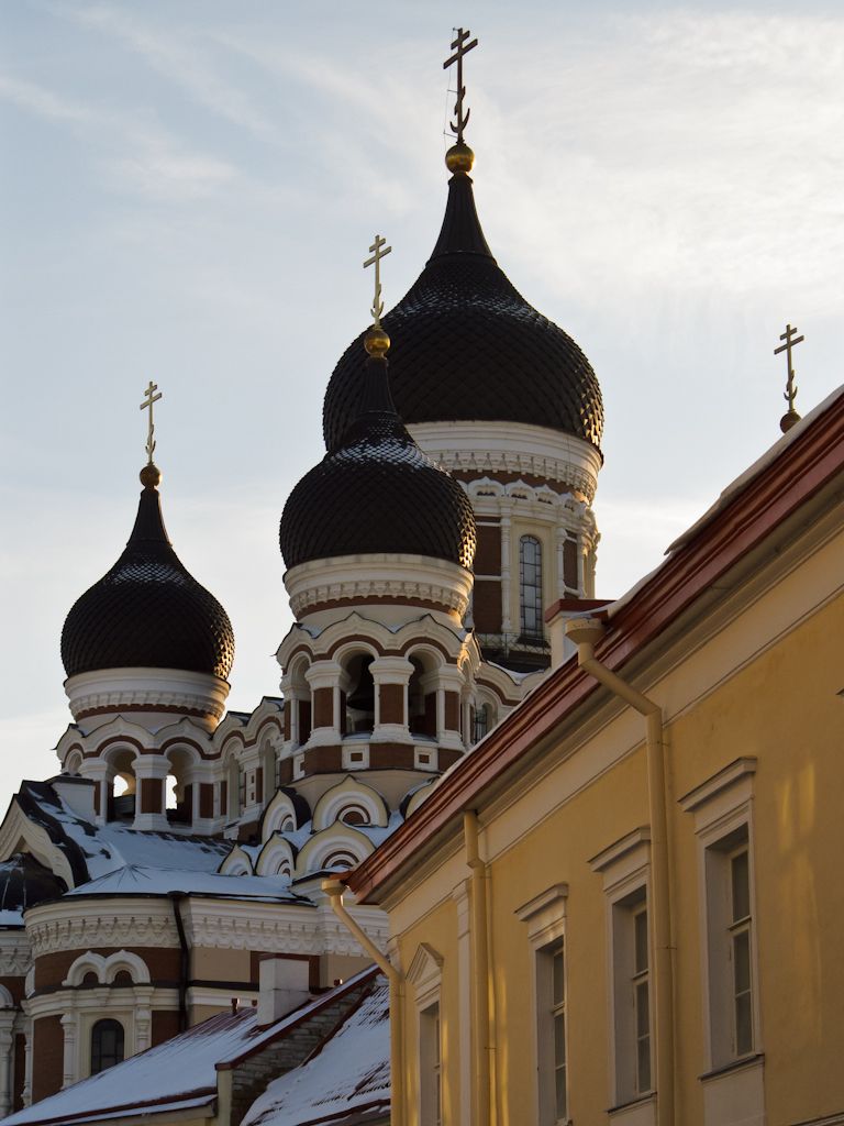The Domes of St. Alexander Nevski Cathedral